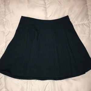 Teal mini skirt from urban outfitters